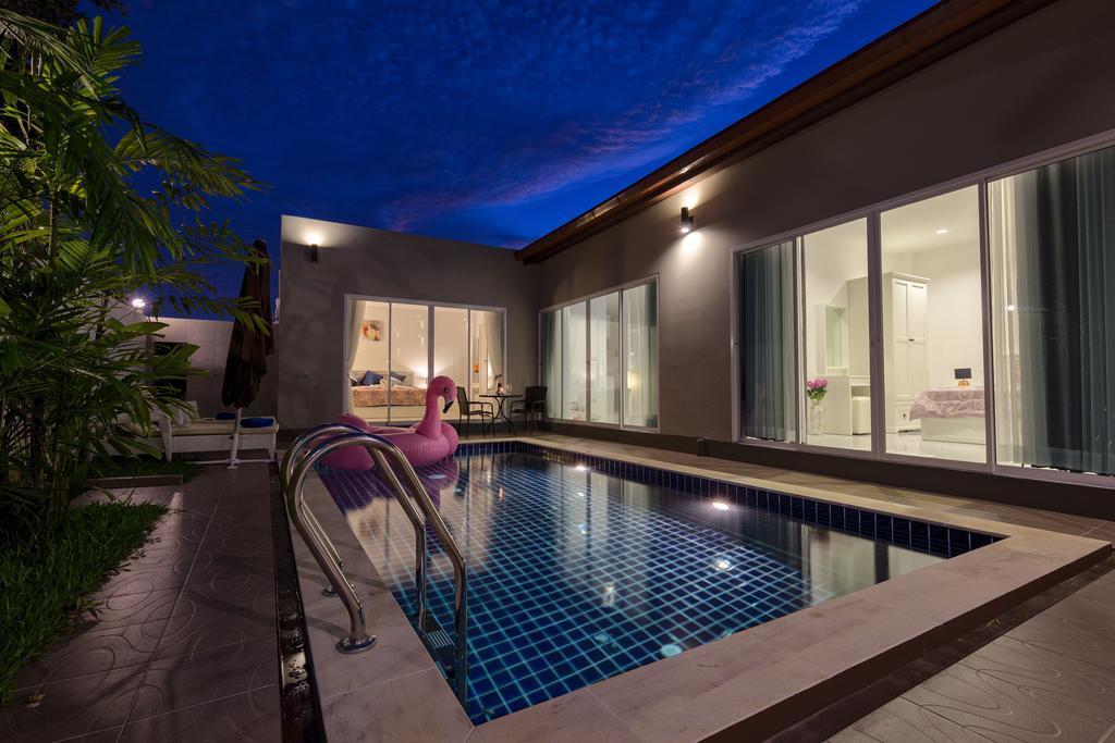 Private New Pool Villa Near Laguna Пляж Банг Тао Экстерьер фото