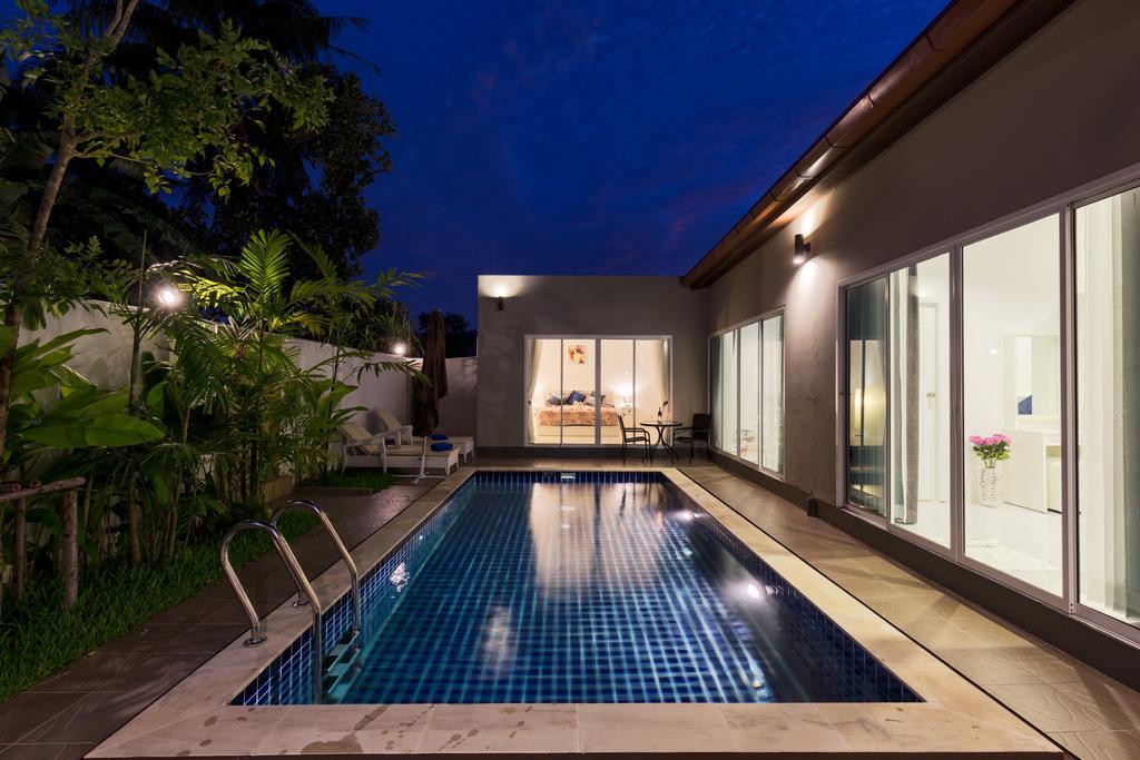 Private New Pool Villa Near Laguna Пляж Банг Тао Экстерьер фото