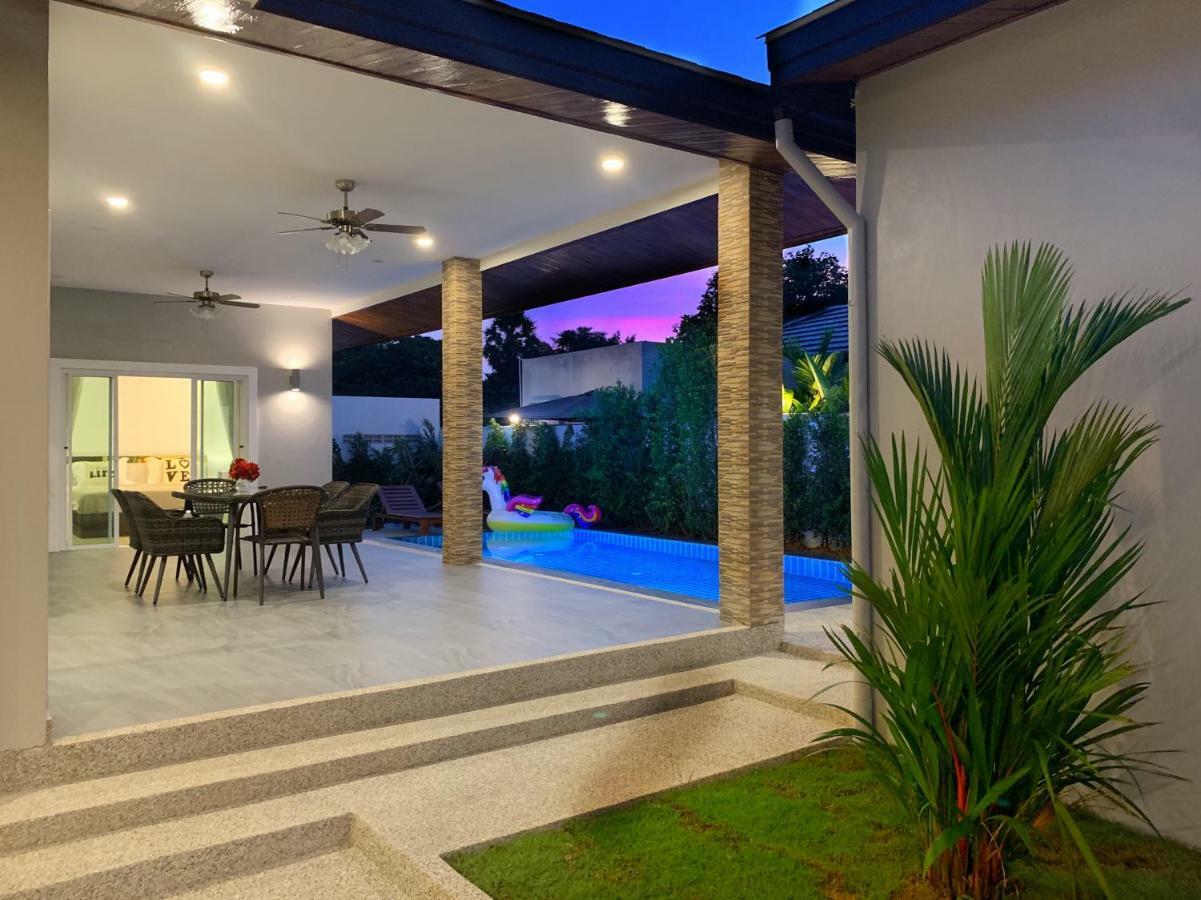 Private New Pool Villa Near Laguna Пляж Банг Тао Экстерьер фото