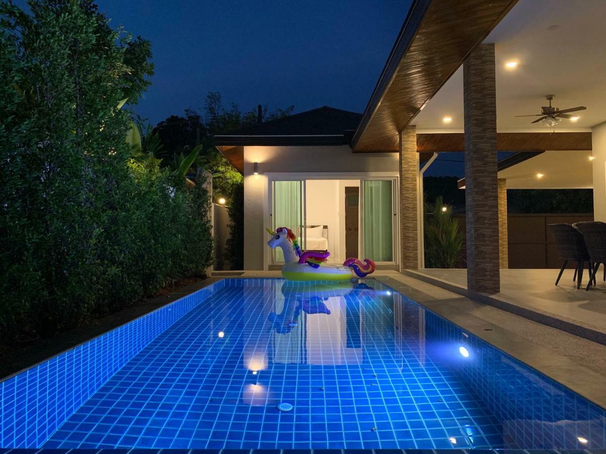 Private New Pool Villa Near Laguna Пляж Банг Тао Экстерьер фото