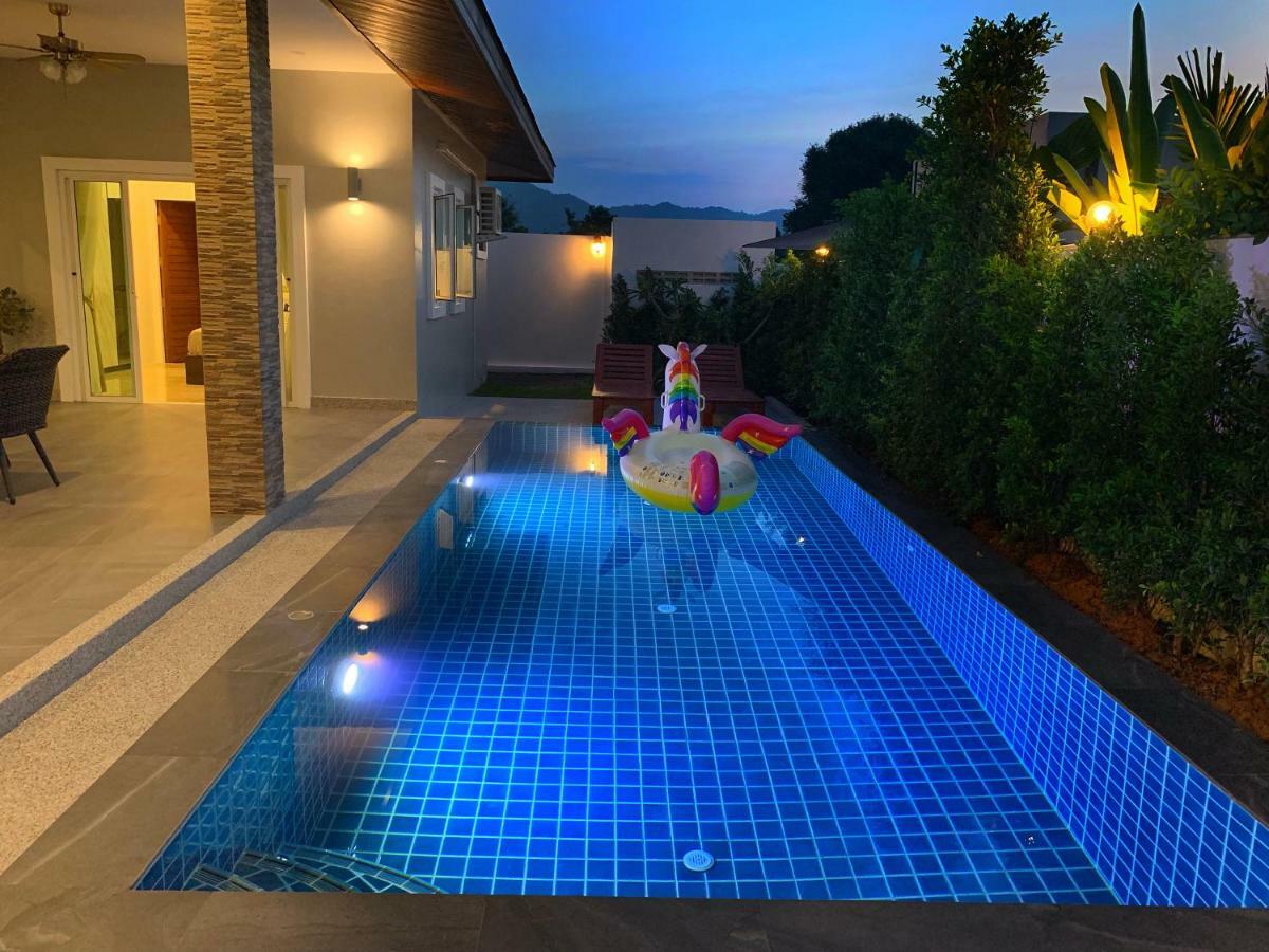 Private New Pool Villa Near Laguna Пляж Банг Тао Экстерьер фото