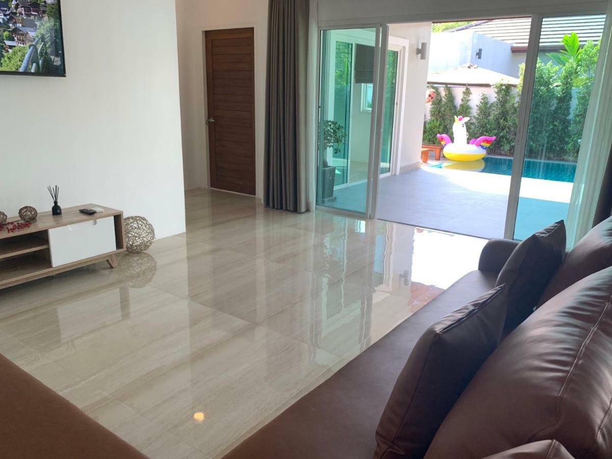 Private New Pool Villa Near Laguna Пляж Банг Тао Экстерьер фото